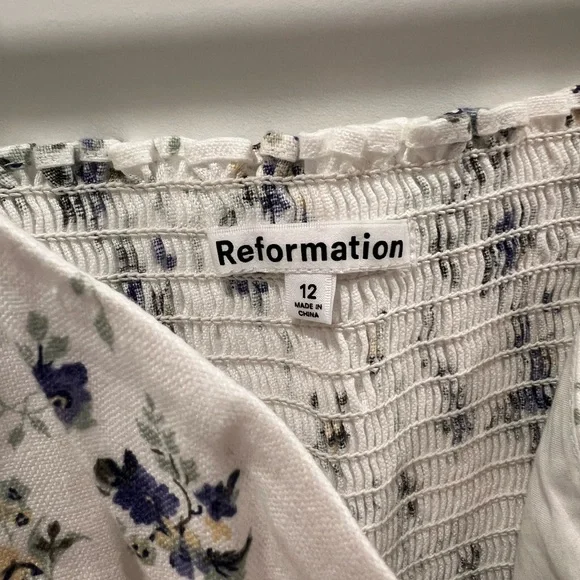 Reformation Rome Linen Top - Picture 4 of 6